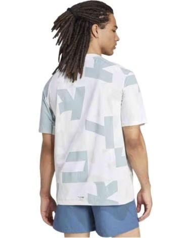 ADIDAS KURZARMSHIRT JF4190 IN BLAU FÜR HERREN