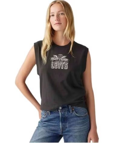 LEVI´S DÉBARDEUR 001MW-0001 POUR FEMME NEGRO