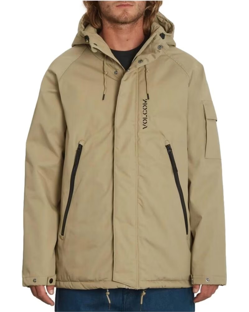 VOLCOM MANTEL A1732208-KHA BEIGE HERREN MULTICOLOR