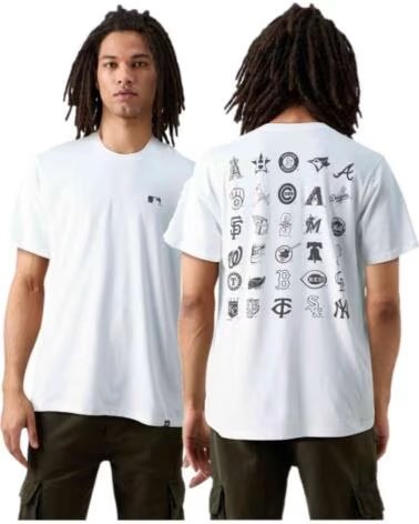 ´47 BRAND MLB WHITE WASH T-SHIRT BB000TMBECT634146WW