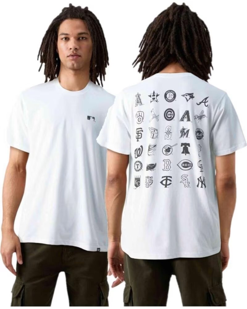 47 BRAND Camiseta Mlb White Wash