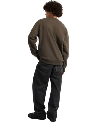 CARHARTT WIP SWEATSHIRT SCRIPT EMBROIDERY HOMEM VERDE MULTICOLOR