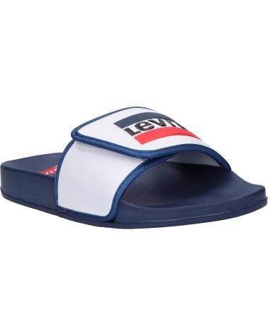 Woman and girl and boy Flip flops LEVIS VPOL0023S GAME 0195 NAVY-WHITE