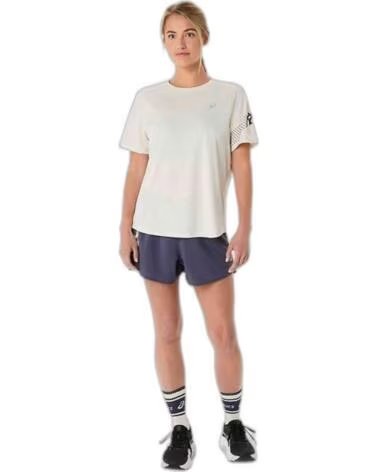 ASICS T-SHIRT A MANICA CORTA 2012D177-200 DA DONNA BLANCO