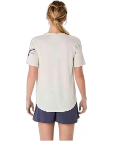 ASICS T-SHIRT A MANICA CORTA 2012D177-200 DA DONNA BLANCO