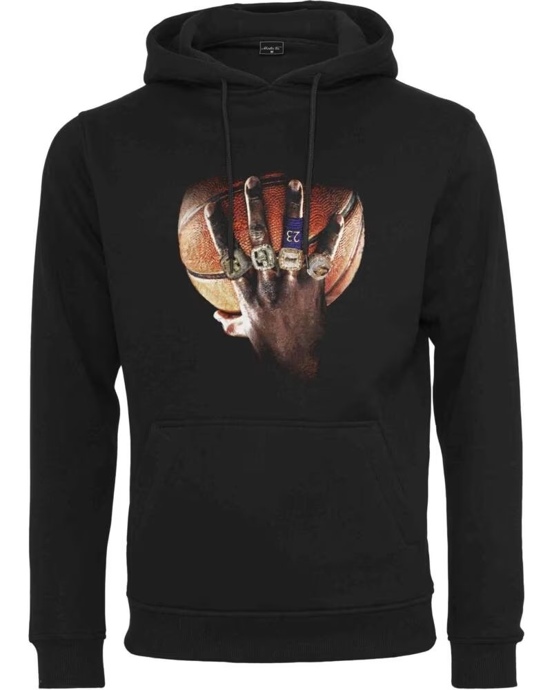 MISTER TEE FELPA CON CAPPUCCIO MT1934 NEGRO