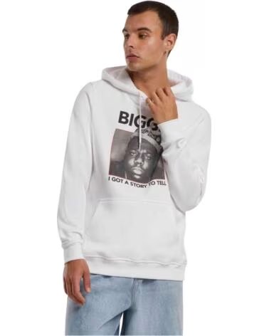 MISTER TEE SUDADERA CON CAPUCHA MT1998 BLANCO