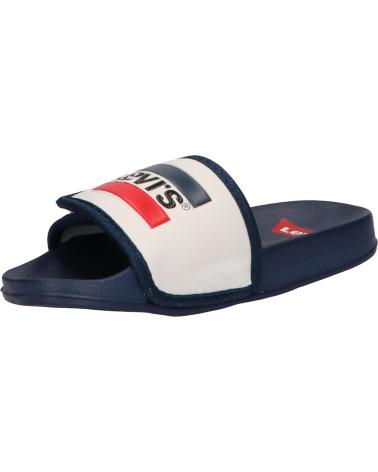 Chanclas de Niña y Niño LEVIS VPOL0021S GAME 0195 NAVY-WHITE