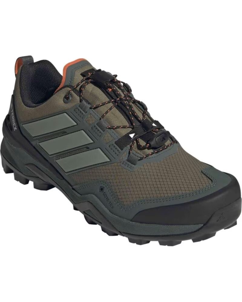 ADIDAS TERREX TREKKING SCHUHE IH1095 GORE-TEX UNISEX GRÜN MULTICOLOR