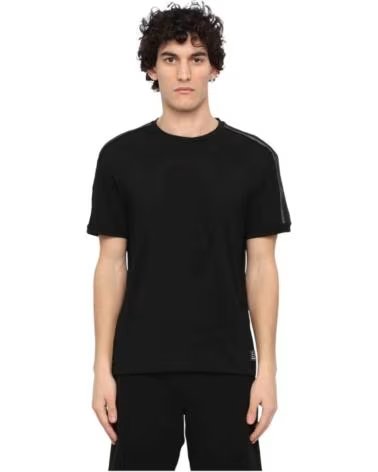 EMPORIO ARMANI KURZARM-T-SHIRT 0138-UC001 FÜR HERREN SCHWARZ NEGRO