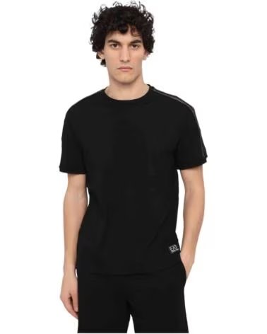 EMPORIO ARMANI KURZARM-T-SHIRT 0138-UC001 FÜR HERREN SCHWARZ NEGRO