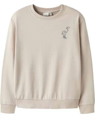 NAME IT SUDADERA 13246362-PEYOTEHEADUP BEIGE