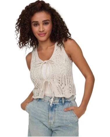 ONLY BLUSA 15343882 BEGE PARA MULHER BEIGE