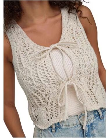 ONLY BLUSA 15343882 BEGE PARA MULHER BEIGE