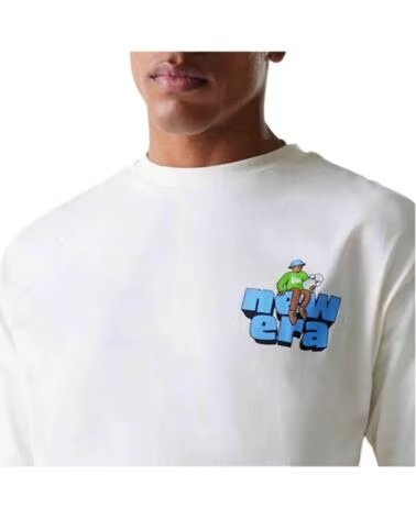 NEW ERA KURZARMSHIRT 60684400 WEISS UNISEX BLANCO
