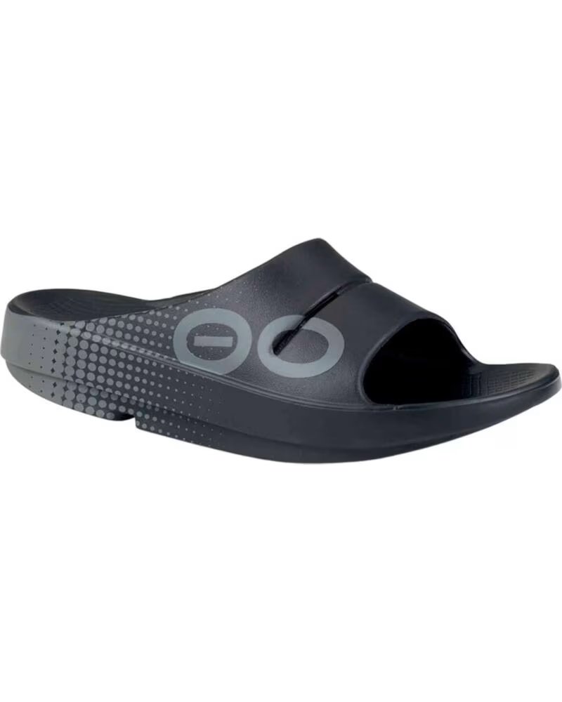 OOFOS CLAQUETTES 1500 MATE NEGROMATE UNISEXE NEGRO