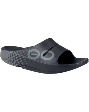 OOFOS CLAQUETTES 1500 MATE NEGROMATE UNISEXE NEGRO