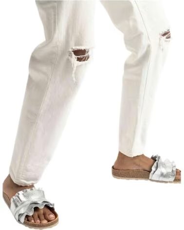 VERBENAS Sandalias 3300620223-Plata en plateado para mujer PLATA