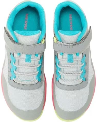MERRELL SCARPE DA GINNASTICA MK168082 MULTICOLORE PER BAMBINI GREY-PINK