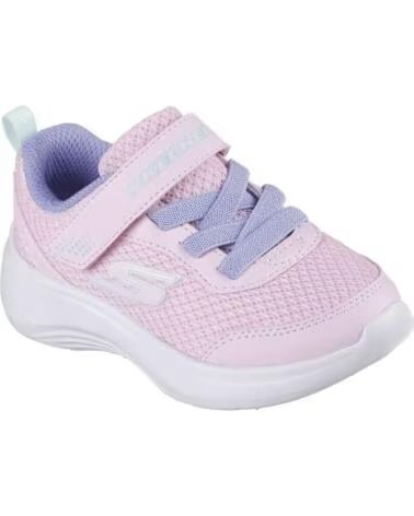SKECHERS SNEAKER 303573NLTPK IN ROSA FÜR KINDER UNISEX LIGHT PINK MESH-TRIM