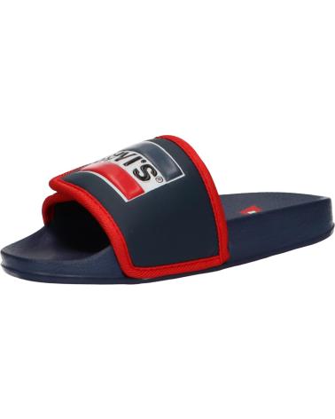 girl and boy Flip flops LEVIS VPOL0021S GAME 0290 NAVY-RED