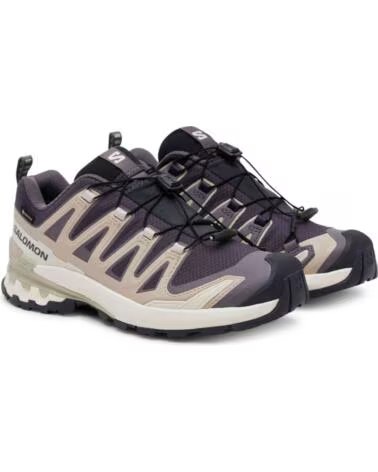 SALOMON L47744700 SNEAKER LILA DAMEN NINE IRON OXFORD TAN ALFALFA IRON-OXFORD TAN-ALFALFA