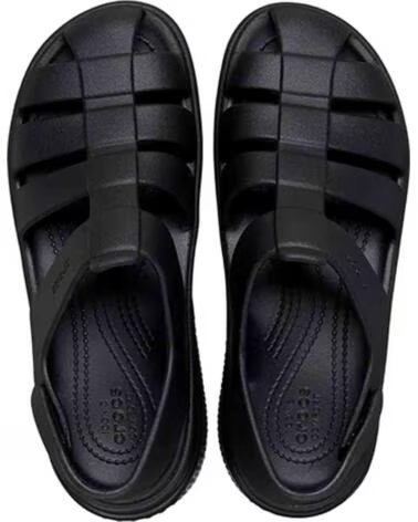 CROCS SANDALES 209938-001 PLATEFORME POUR FEMME BLACK