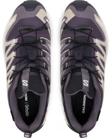SALOMON L47744700 SNEAKER LILA DAMEN NINE IRON OXFORD TAN ALFALFA IRON-OXFORD TAN-ALFALFA