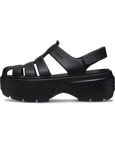 CROCS SANDALES 209938-001 PLATEFORME POUR FEMME BLACK