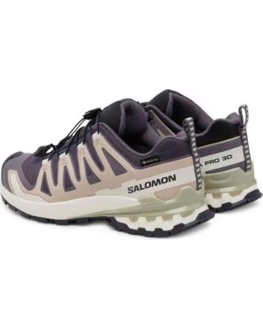 SALOMON L47744700 SNEAKER LILA DAMEN NINE IRON OXFORD TAN ALFALFA IRON-OXFORD TAN-ALFALFA