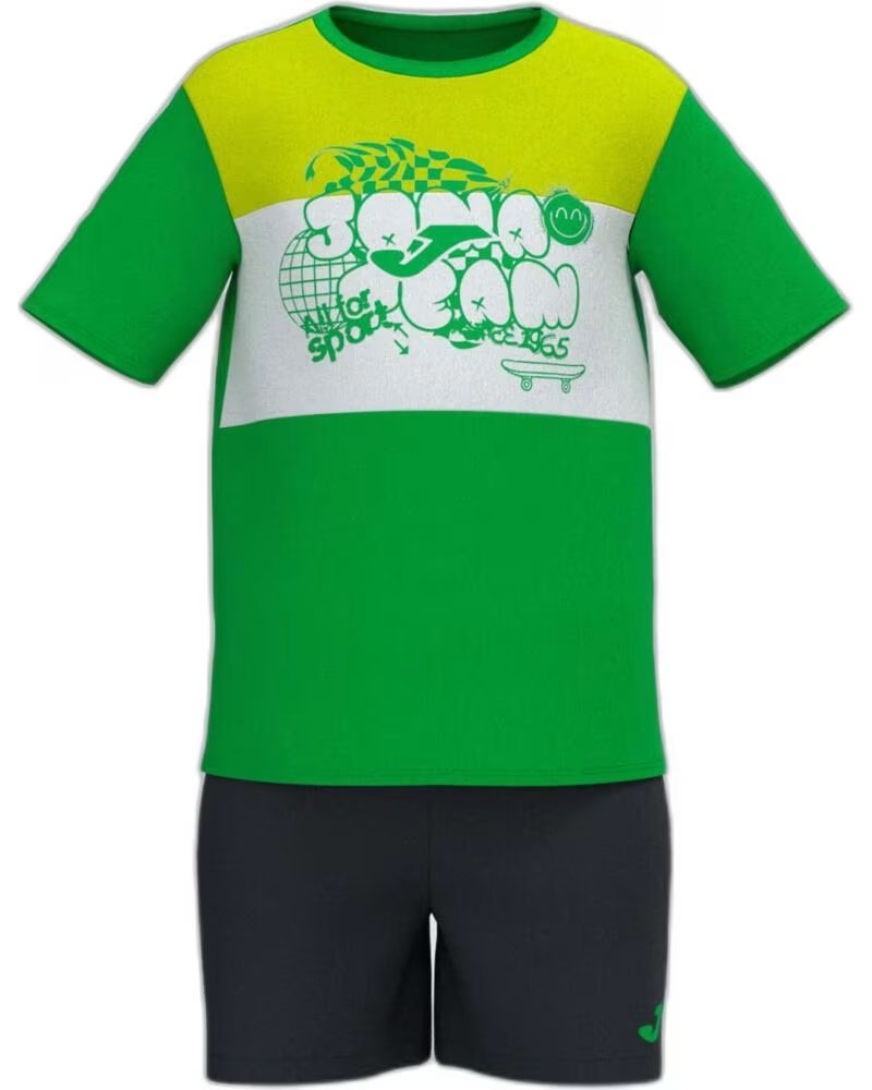 JOMA Conjunto 500742 433 en multicolor para ninos VERDE NEGRO