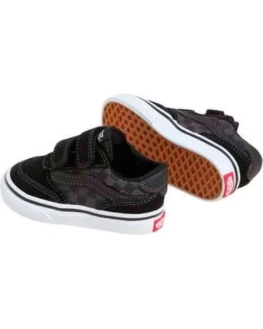 VANS OFF THE WALL SCARPE VN000D7XKOU1 NERE BAMBINO UNISEX