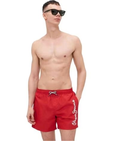 PEPE JEANS BADEHOSE PMB10419-255 ROT FÜR HERREN 255RED
