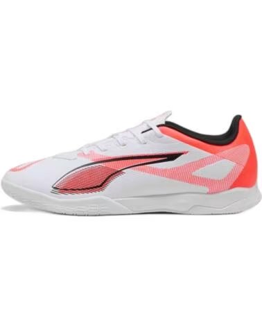 PUMA SNEAKER 108327-01 FÜR KINDER UNISEX WEISS WHITE-PUMA BLACK-GLOWING RED