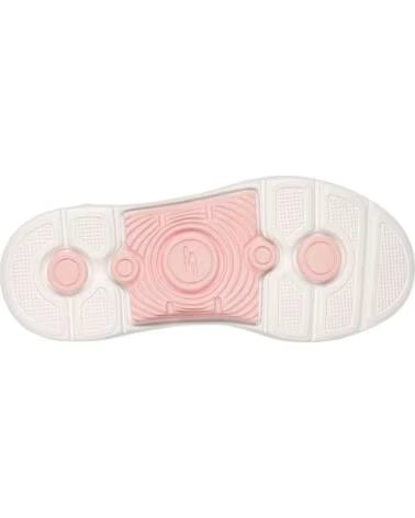 SKECHERS BASKETS 125333NTLP POUR FEMME ROSE ET BEIGE
