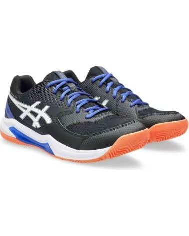 ASICS CHAUSSURES DE PADEL GEL-DEDICATE 8 1041A414-002 NOIR BLANC UNISEXE