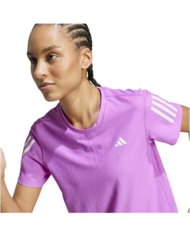 ADIDAS MAGLIETTA A MANICA CORTA JV5904 DA DONNA VIOLA MORADO