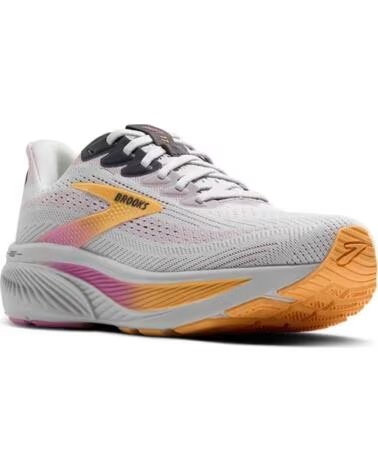 BROOKS BASKETS 1204311B070 MULTICOLORE FEMME GRIS