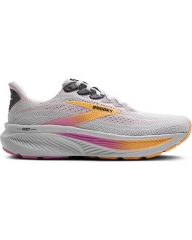 BROOKS BASKETS 1204311B070 MULTICOLORE FEMME GRIS
