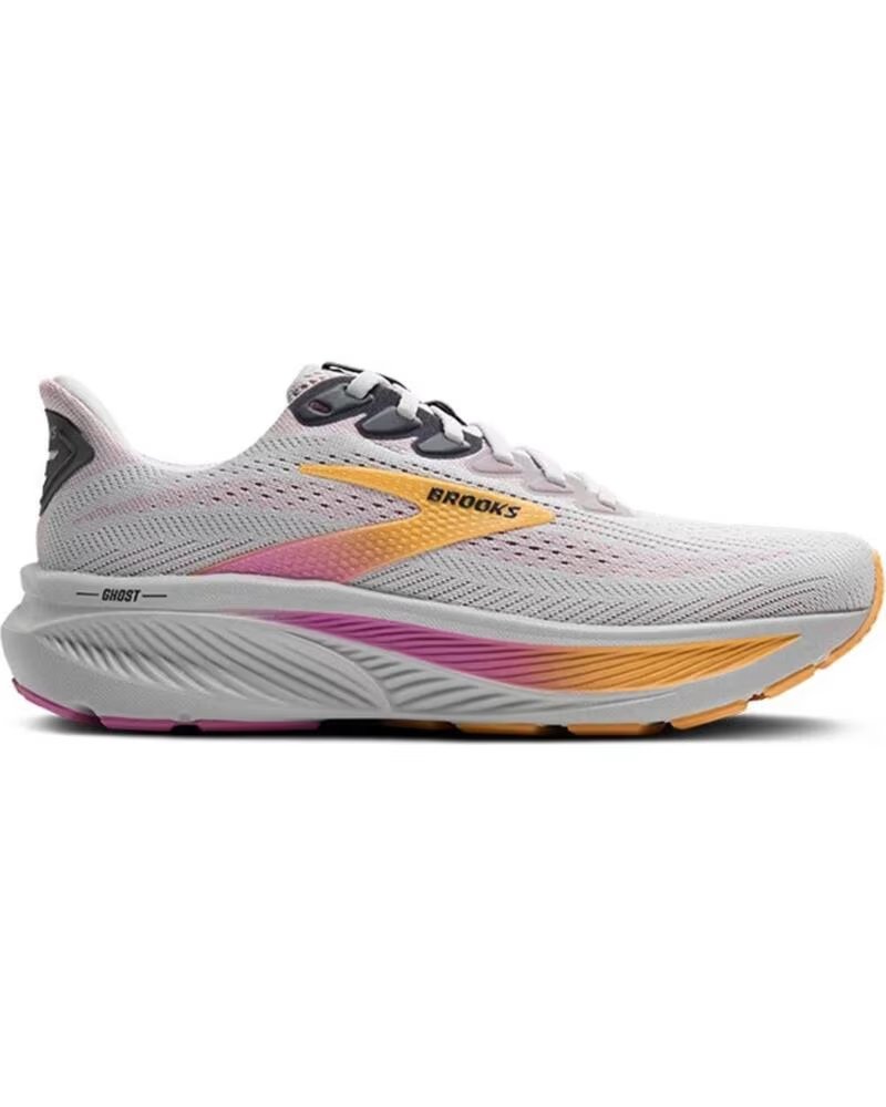 BROOKS BASKETS 1204311B070 MULTICOLORE FEMME GRIS