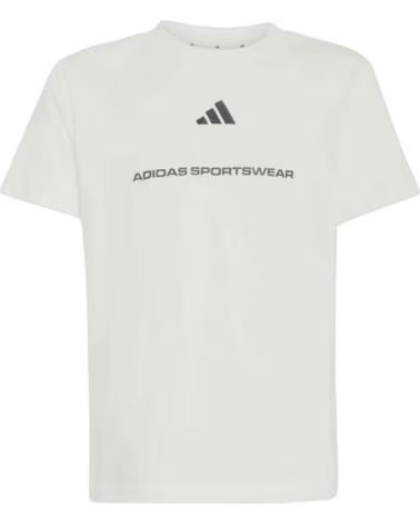 ADIDAS KURZARMSHIRT KC5385 WEISS CREME KINDER CREMA