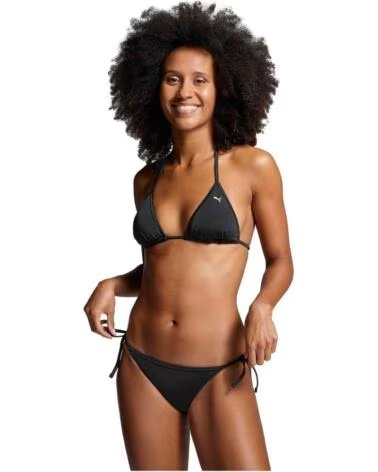 PUMA TOP DE BIQUÍNI 100000037-034 PRETO MULHER MINT-LEMON YELLOW