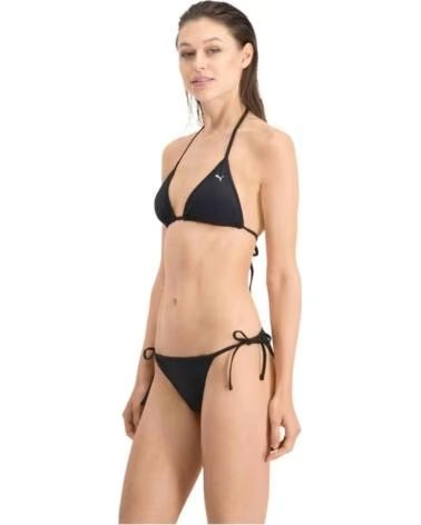 PUMA TOP DE BIQUÍNI 100000037-034 PRETO MULHER MINT-LEMON YELLOW
