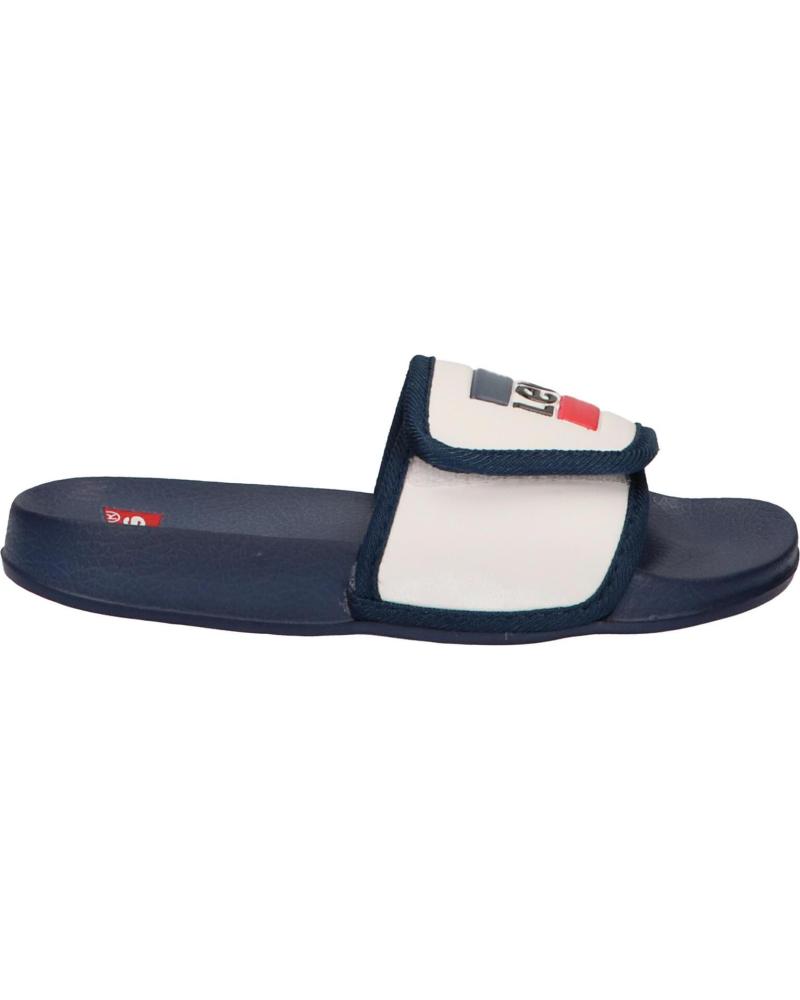 Chanclas de Niña y Niño LEVIS VPOL0021S GAME 0195 NAVY-WHITE