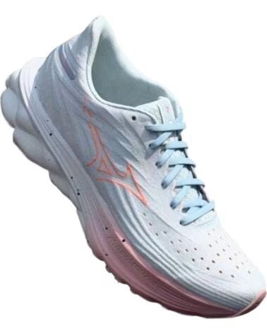 TÊNIS DE CORRIDA MIZUNO J1GD250974 BRANCO ROSA FEMININO