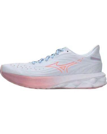 TÊNIS DE CORRIDA MIZUNO J1GD250974 BRANCO ROSA FEMININO