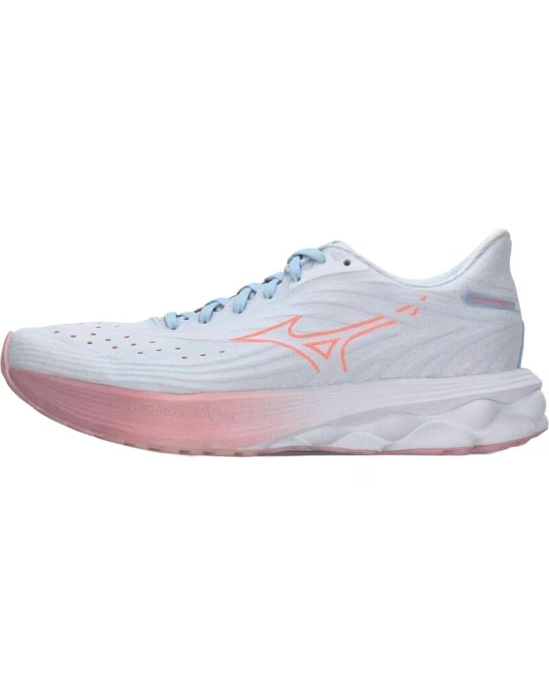 TÊNIS DE CORRIDA MIZUNO J1GD250974 BRANCO ROSA FEMININO