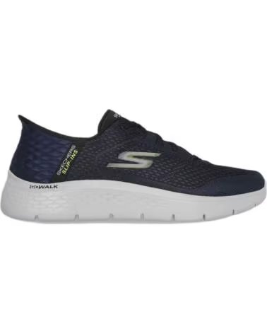 SKECHERS BASKETS 216505NVLM BLEU POUR HOMME