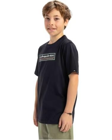 QUIKSILVER KURZARMSHIRT EQBZT04846 KINDER BLANCO