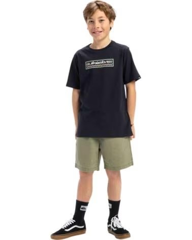QUIKSILVER KURZARMSHIRT EQBZT04846 KINDER BLANCO